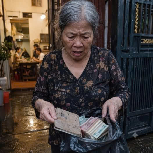 Mở nhầm túi rác nhà con trai, mẹ già chết lặng vì sự thật…